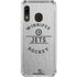 NHL Winnipeg Jets Black Text Galaxy A30 Clear Case