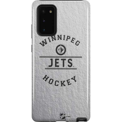 NHL Winnipeg Jets Black Text Galaxy Note20 5G Pro Case
