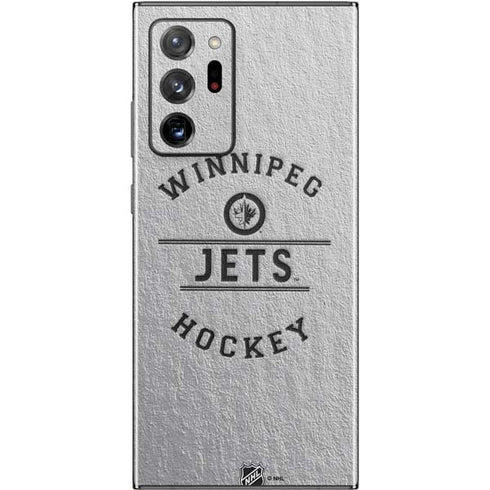 NHL Winnipeg Jets Black Text Galaxy Note20 Ultra 5G Skin