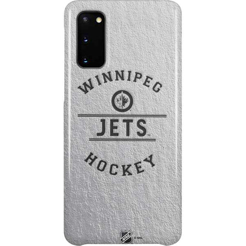 NHL Winnipeg Jets Black Text Galaxy S20 Lite Case