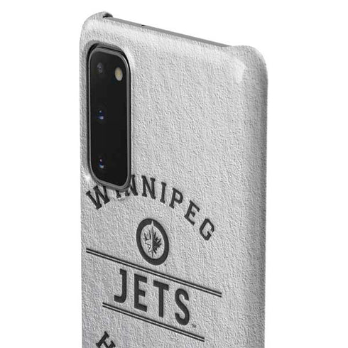 NHL Winnipeg Jets Black Text Galaxy S20 Lite Case