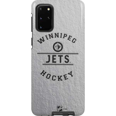 NHL Winnipeg Jets Black Text Galaxy S20 Plus Pro Case