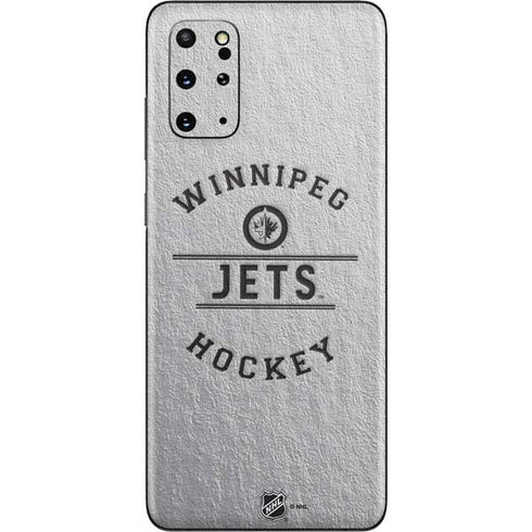 NHL Winnipeg Jets Black Text Galaxy S20 Plus Skin
