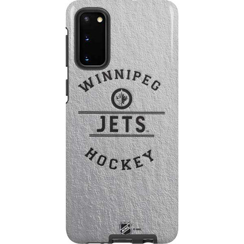 NHL Winnipeg Jets Black Text Galaxy S20 Pro Case
