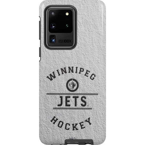 NHL Winnipeg Jets Black Text Galaxy S20 Ultra 5G Pro Case