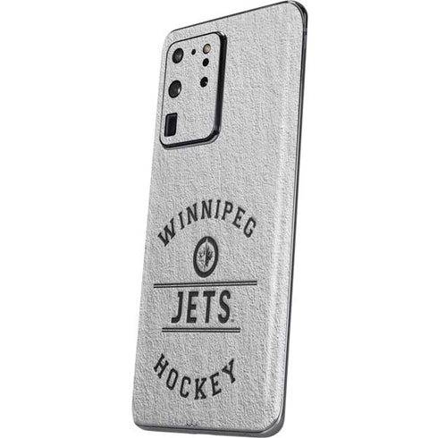 NHL Winnipeg Jets Black Text Galaxy S20 Ultra 5G Skin