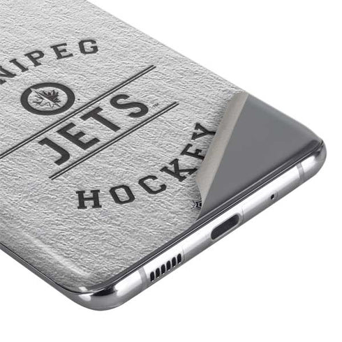 NHL Winnipeg Jets Black Text Galaxy S20 Ultra 5G Skin