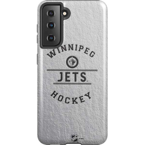 NHL Winnipeg Jets Black Text Galaxy S21 5G Pro Case