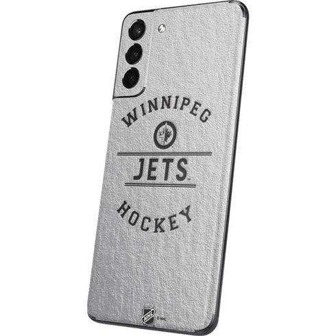 NHL Winnipeg Jets Black Text Galaxy S21 5G Skin