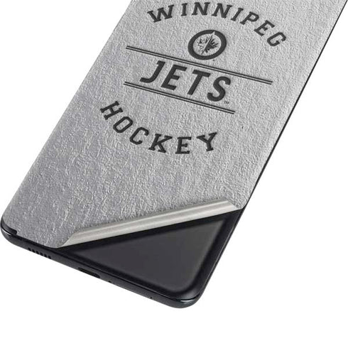 NHL Winnipeg Jets Black Text Galaxy S21 Plus 5G Skin