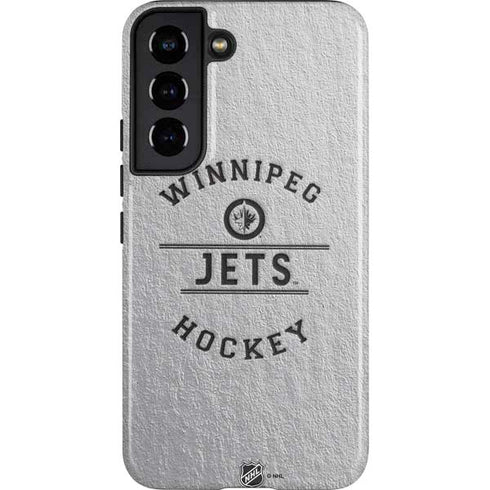 NHL Winnipeg Jets Black Text Galaxy S22 Pro Case
