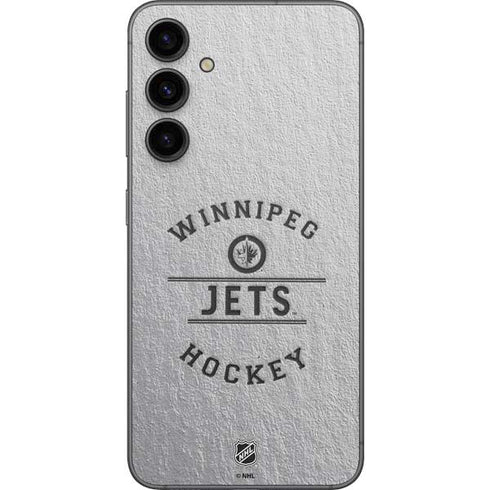NHL Winnipeg Jets Black Text Galaxy S23 FE Skin