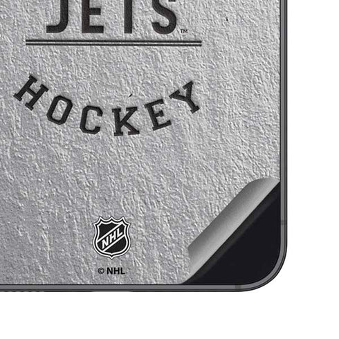 NHL Winnipeg Jets Black Text Galaxy S23 FE Skin