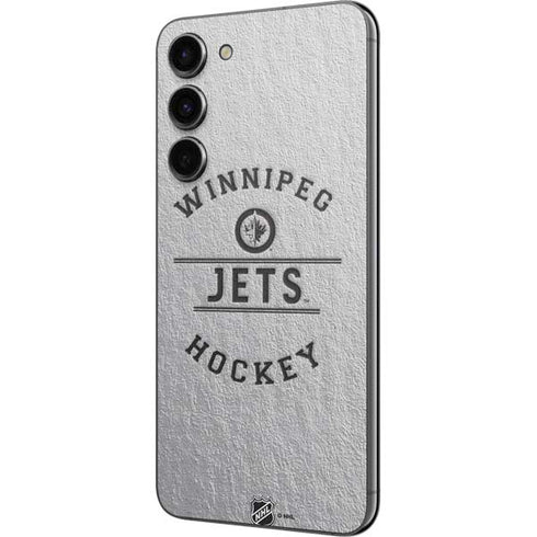 NHL Winnipeg Jets Black Text Galaxy S23 Plus Skin