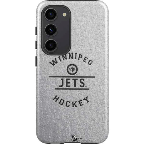 NHL Winnipeg Jets Black Text Galaxy S23 Pro Case