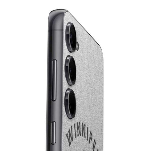 NHL Winnipeg Jets Black Text Galaxy S23 Skin