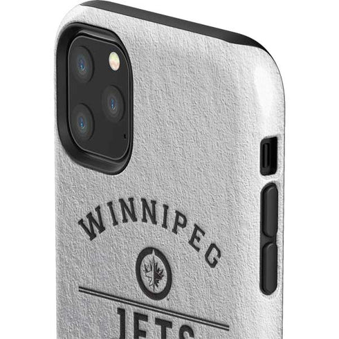 NHL Winnipeg Jets Black Text iPhone 11 Pro Max Impact Case
