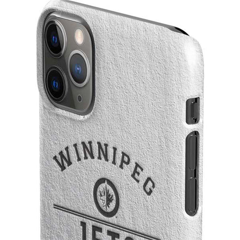 NHL Winnipeg Jets Black Text iPhone 11 Pro Max Lite Case