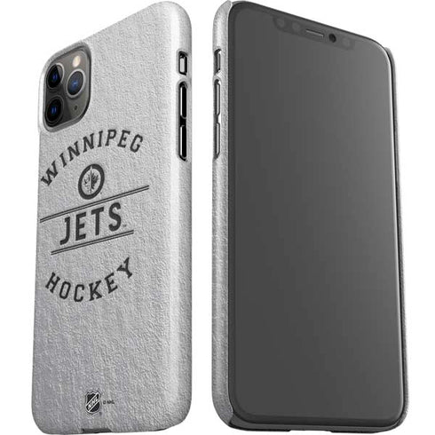 NHL Winnipeg Jets Black Text iPhone 11 Pro Max Lite Case