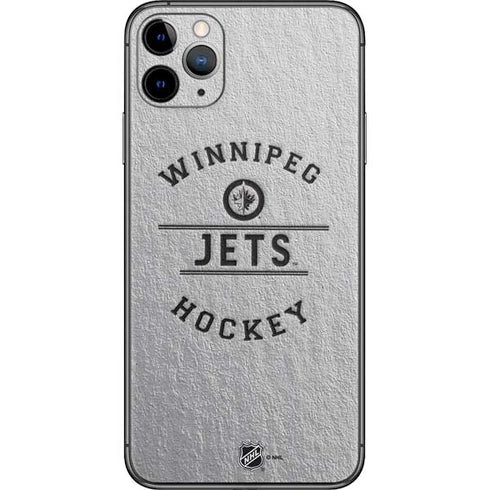 NHL Winnipeg Jets Black Text iPhone 11 Pro Max Skin