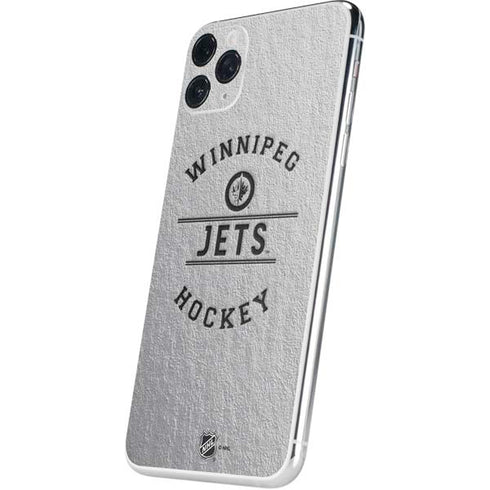 NHL Winnipeg Jets Black Text iPhone 11 Pro Max Skin