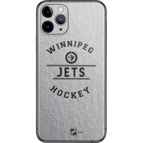 NHL Winnipeg Jets Black Text iPhone 11 Pro Skin