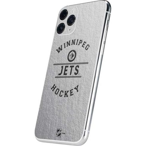 NHL Winnipeg Jets Black Text iPhone 11 Pro Skin