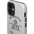 NHL Winnipeg Jets Black Text iPhone 12 Impact Case