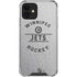 NHL Winnipeg Jets Black Text iPhone 12 Mini Clear Case