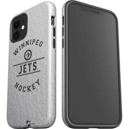 NHL Winnipeg Jets Black Text iPhone 12 Mini Impact Case