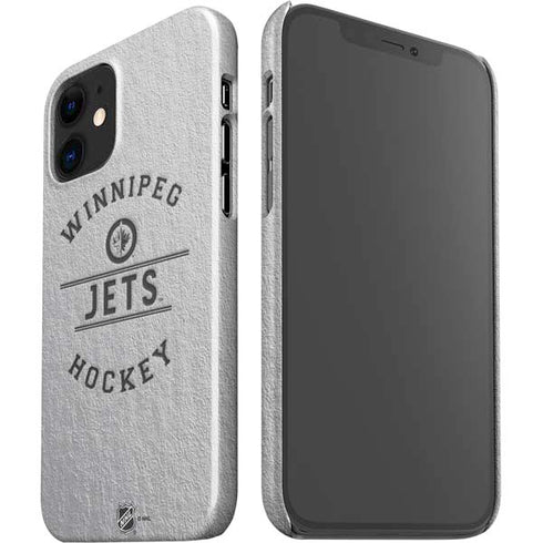 NHL Winnipeg Jets Black Text iPhone 12 Mini Lite Case