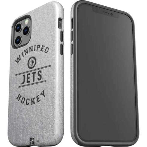 NHL Winnipeg Jets Black Text iPhone 12 Pro Impact Case