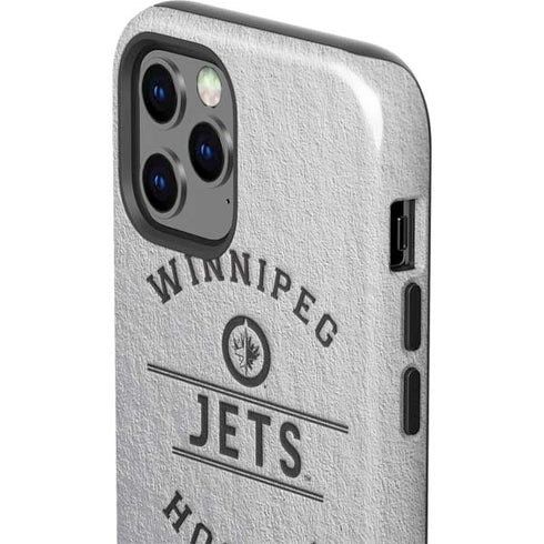 NHL Winnipeg Jets Black Text iPhone 12 Pro Max Impact Case