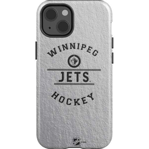 NHL Winnipeg Jets Black Text iPhone 13 Impact Case