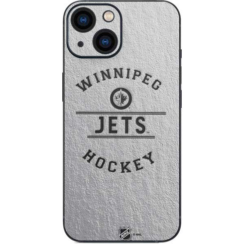 NHL Winnipeg Jets Black Text iPhone 13 Mini Skin