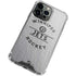 NHL Winnipeg Jets Black Text iPhone 13 Pro Clear Case