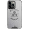 NHL Winnipeg Jets Black Text iPhone 14 Pro Clear Case