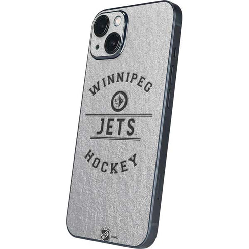 NHL Winnipeg Jets Black Text iPhone 14 Skin