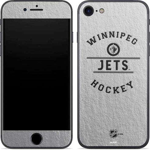 NHL Winnipeg Jets Black Text iPhone 8 Skin
