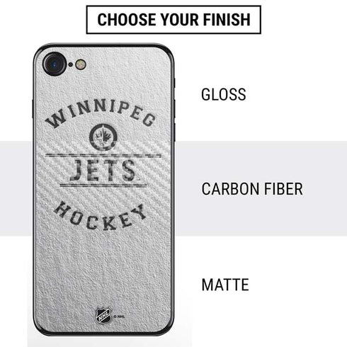 NHL Winnipeg Jets Black Text iPhone SE (2nd & 3rd Gen) Skin