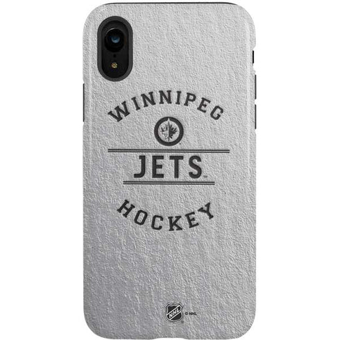 NHL Winnipeg Jets Black Text iPhone XR Pro Case