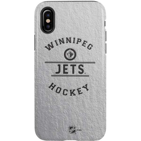 NHL Winnipeg Jets Black Text iPhone XS Pro Case
