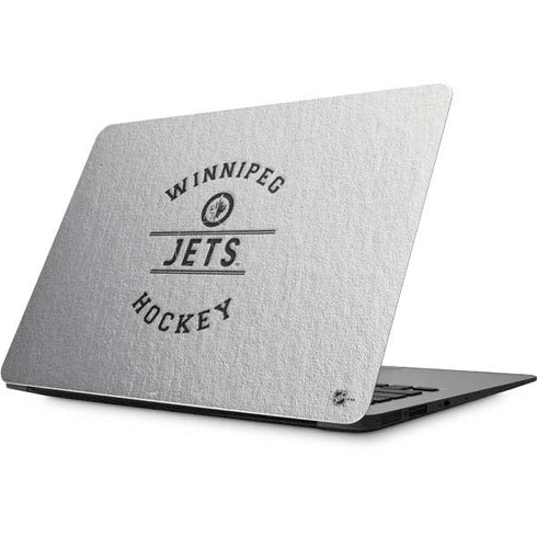 NHL Winnipeg Jets Black Text Apple MacBook Skin