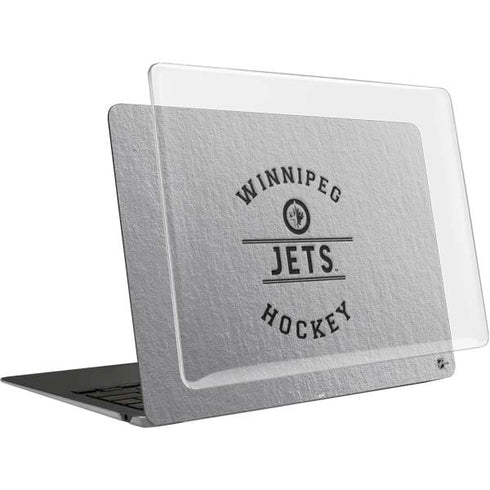NHL Winnipeg Jets Black Text MacBook Air 15in (2023-2025) Case plus Skin