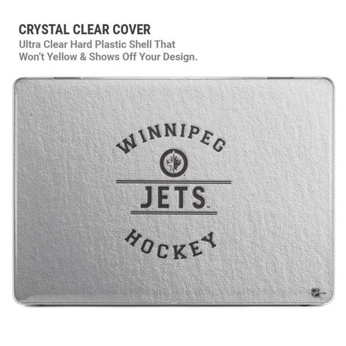 NHL Winnipeg Jets Black Text MacBook Pro 15in (2016-19) Case plus Skin