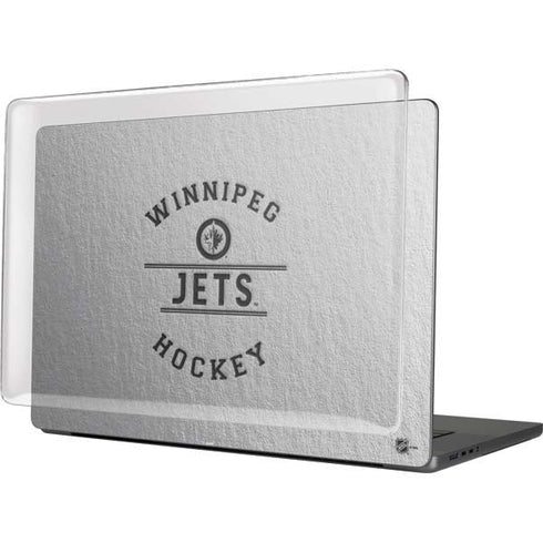 NHL Winnipeg Jets Black Text MacBook Pro 16in (2021-25) Case plus Skin