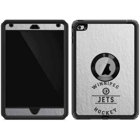 NHL Winnipeg Jets Black Text Otterbox Defender iPad Skin