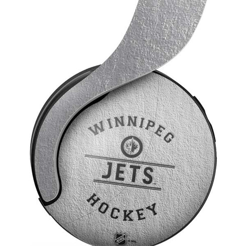 NHL Winnipeg Jets Black Text PULSE 3D Wireless Headset for PS5 Skin