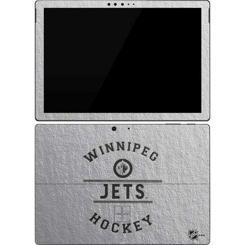 NHL Winnipeg Jets Black Text Surface Pro 7 Skin