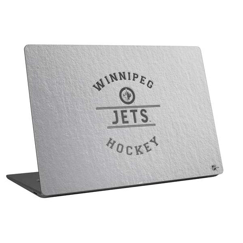 NHL Winnipeg Jets Black Text Universal Laptop 16.6in (13.4 x 9.7in) Skin